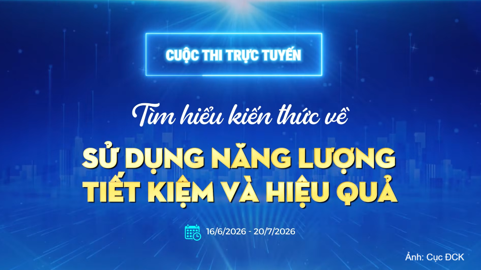 25 người xuất sắc đoạt giải cuộc thi trực tuyến về sử dụng năng lượng tiết kiệm