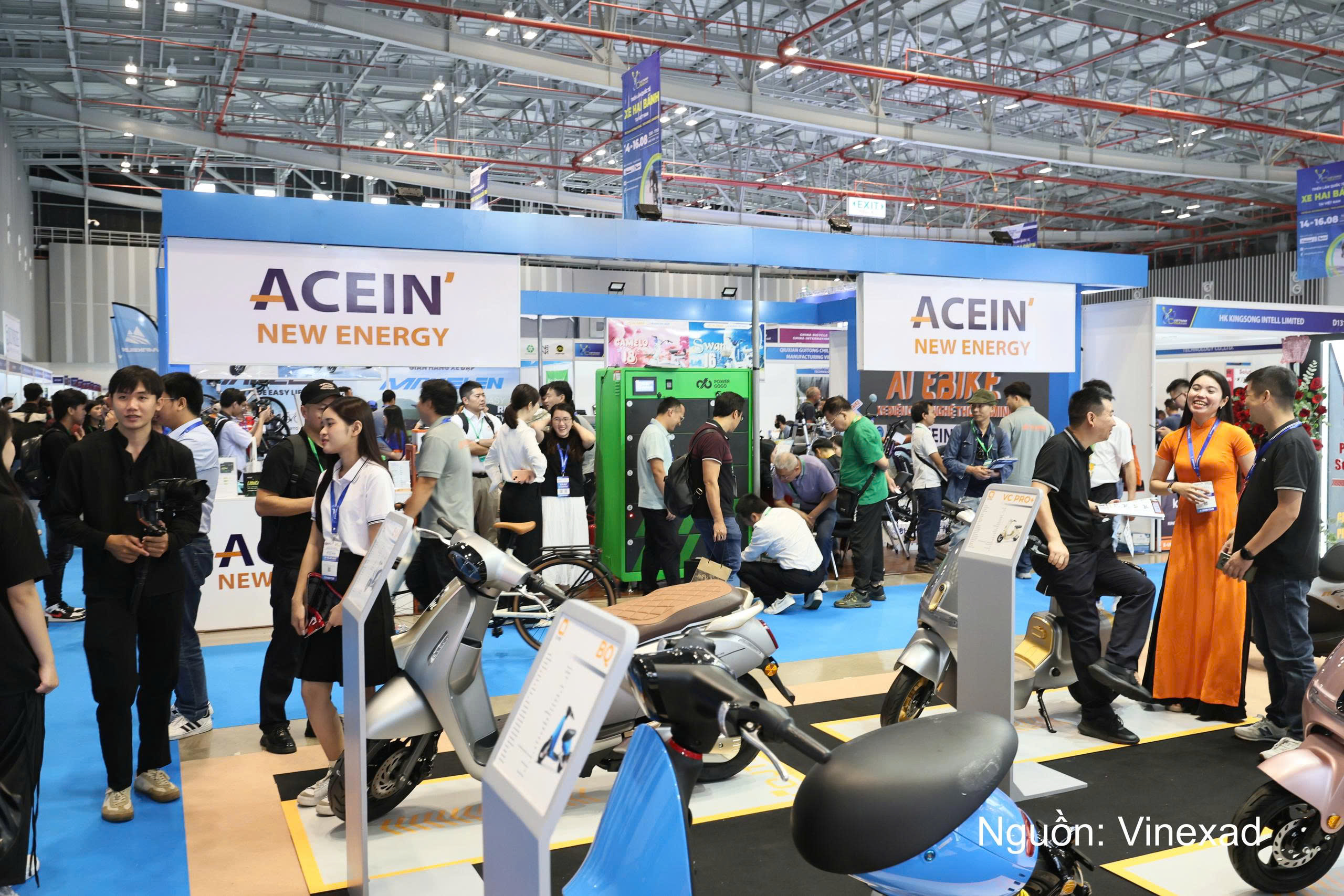 400 doanh nghiệp giao thương tại chuỗi triển lãm thể thao, xe hai bánh