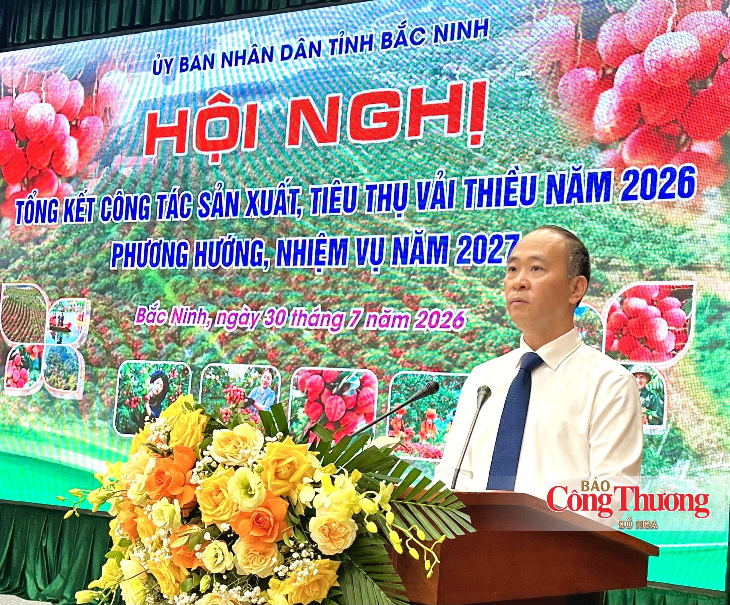 Hơn 100 tấn vải thiều được tiêu thụ qua các sàn thương mại điện tử