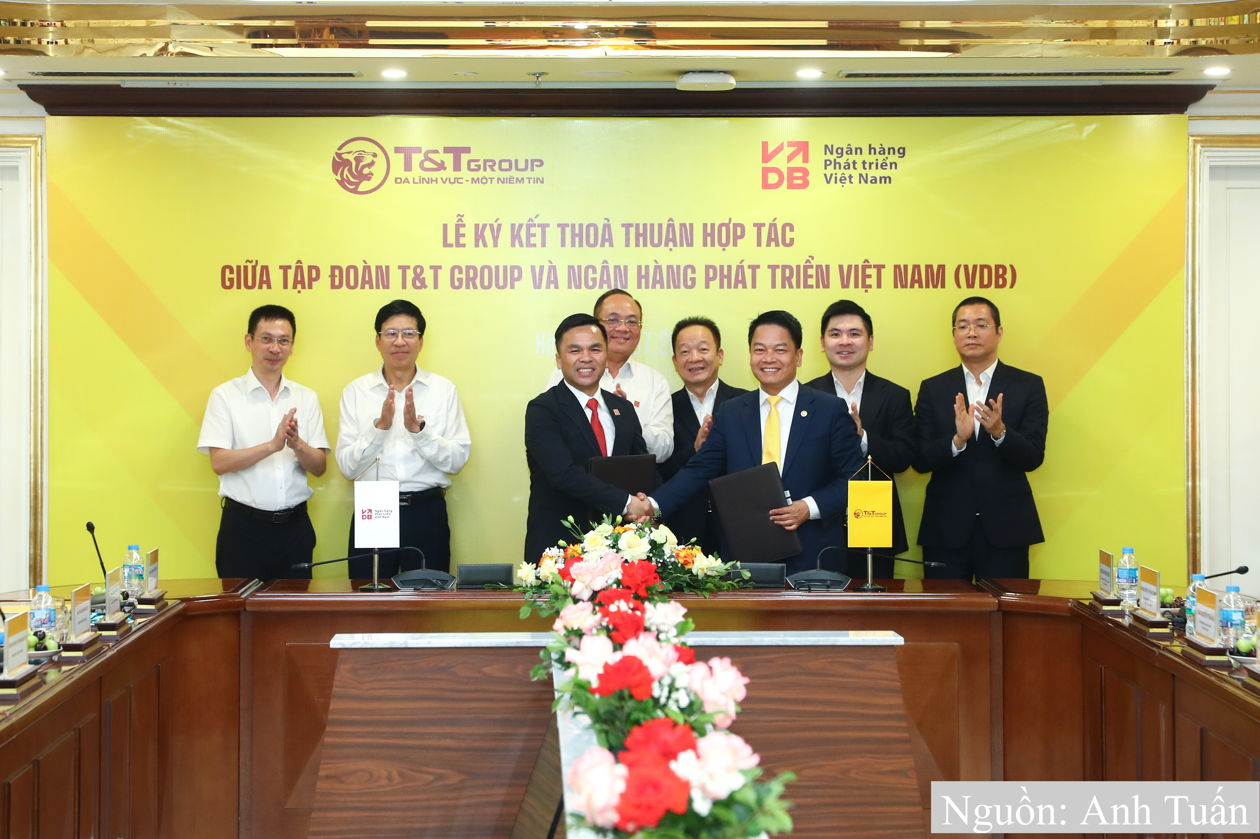 T&T Group 'bắt tay' VDB mở rộng nguồn vốn