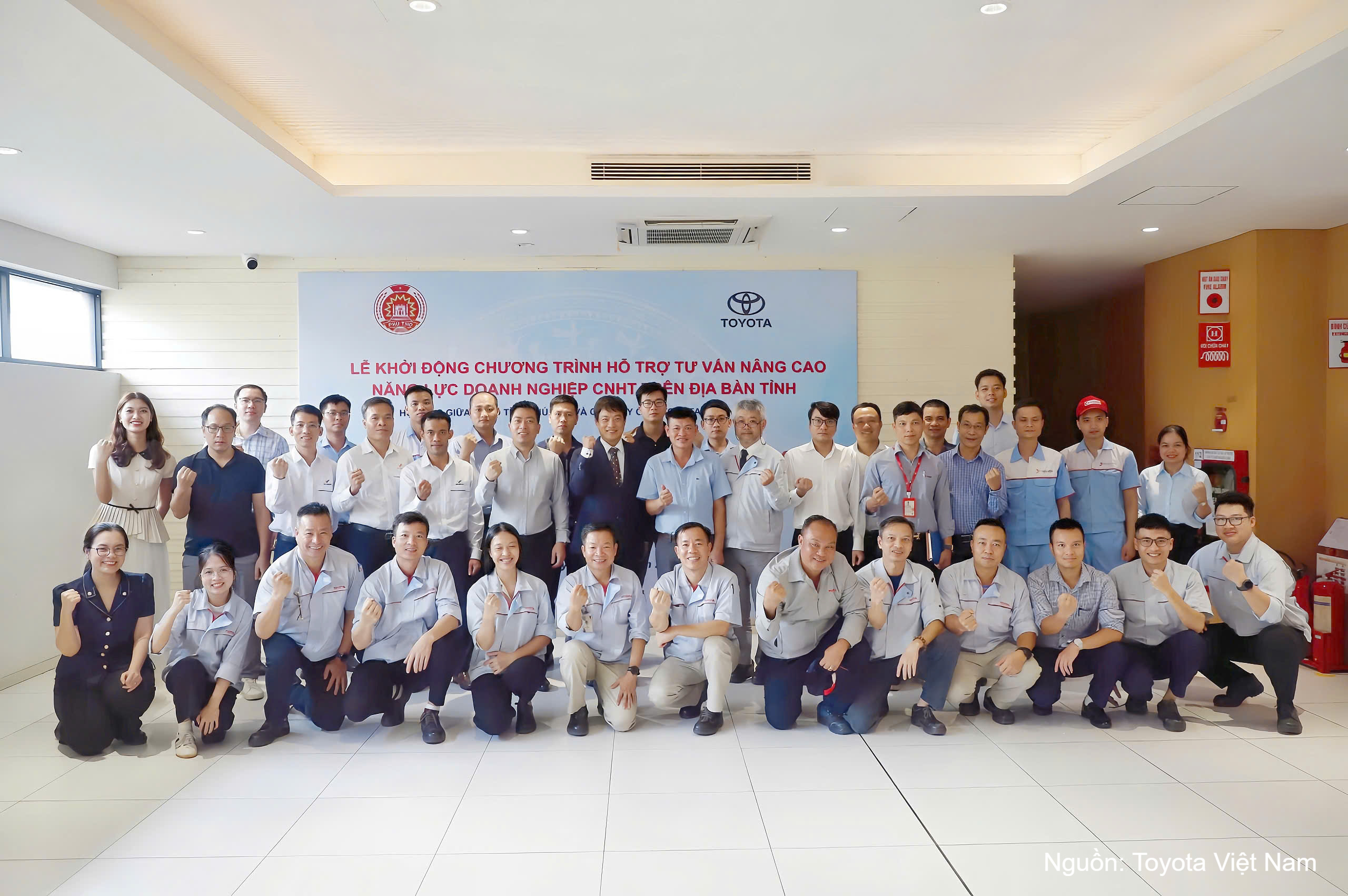 Toyota đồng hành cùng doanh nghiệp công nghiệp hỗ trợ tỉnh Phú Thọ