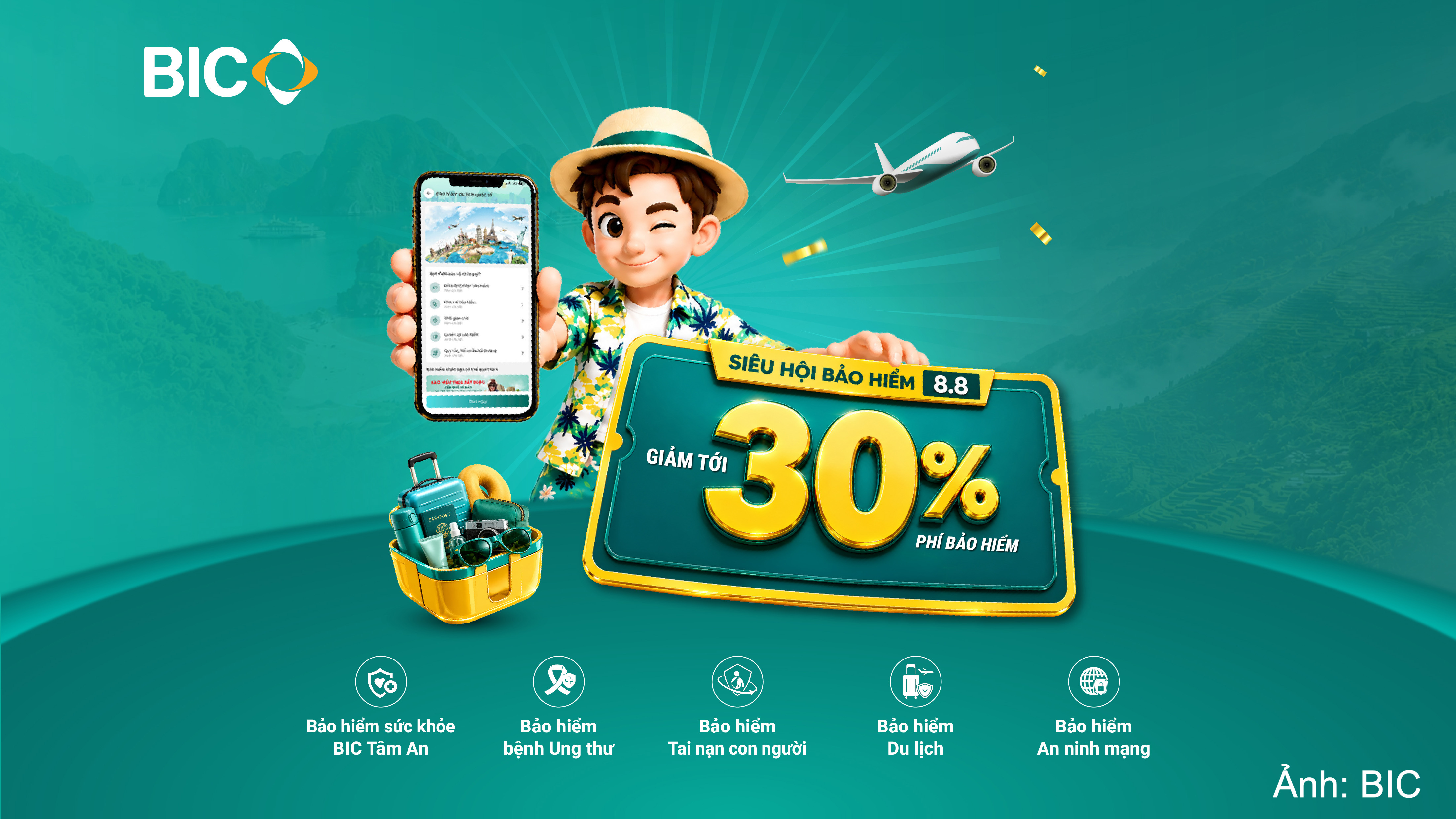 Nhiều doanh nghiệp tung ưu đãi dịp 8/8, bảo hiểm giảm phí tới 30%