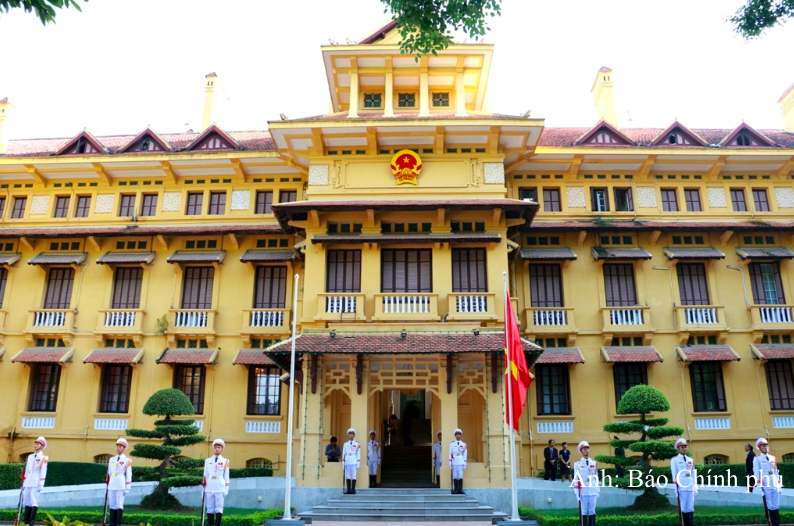 Chính phủ ban hành Nghị định số quy định chức năng, nhiệm vụ, quyền hạn và cơ cấu tổ chức của Bộ Ngoại giao. Ảnh: VGP