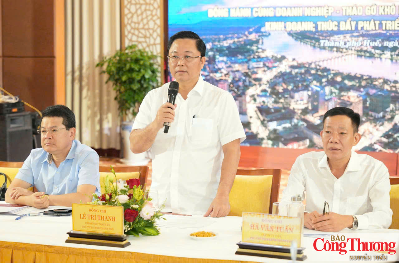 Thành phố Huế đối thoại doanh nghiệp, tháo gỡ điểm nghẽn đầu tư