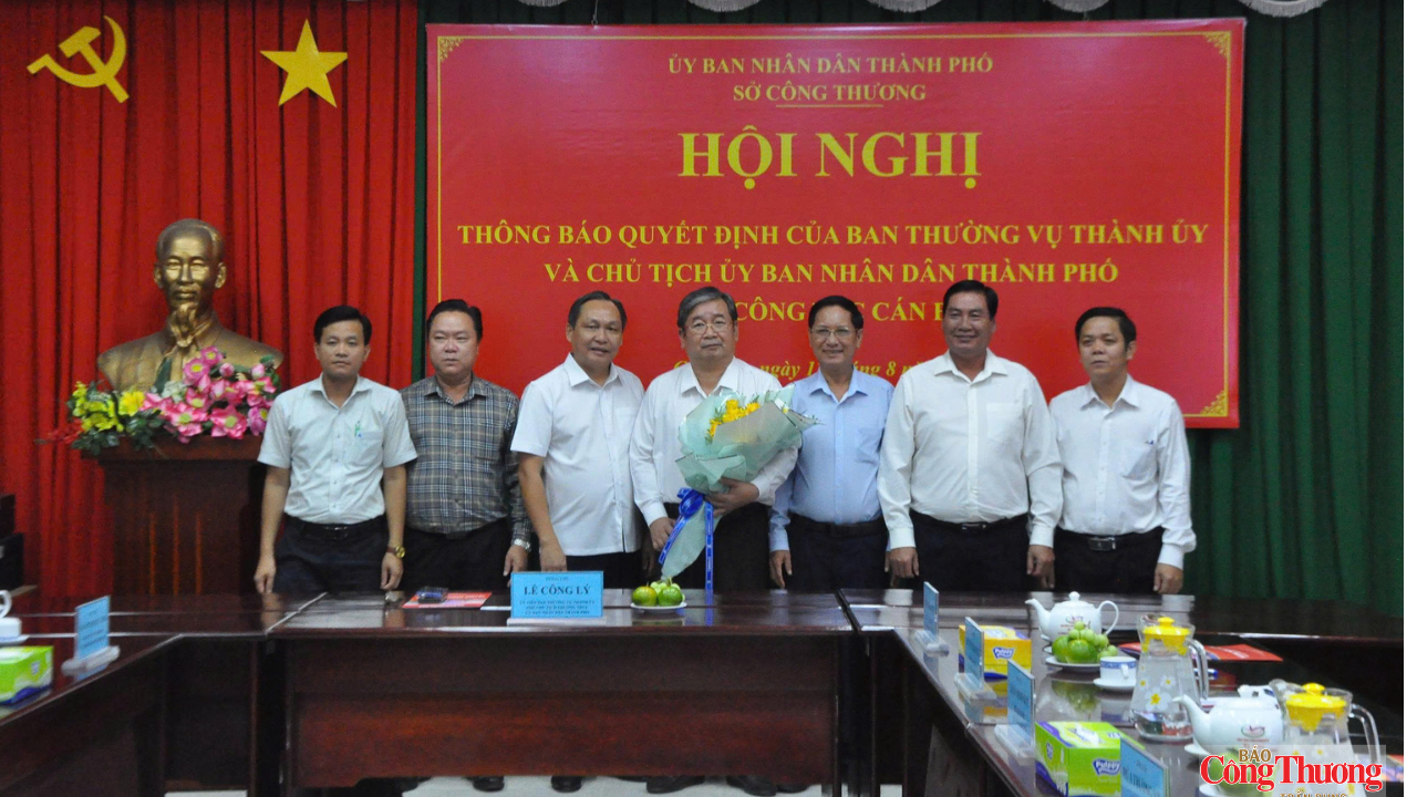 Cần Thơ tổ chức hội nghị về công tác cán bộ tại Sở Công Thương