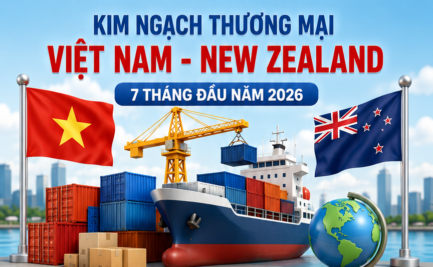 Infographic | Nhập khẩu hàng hóa từ New Zealand đạt 527,3 triệu USD
