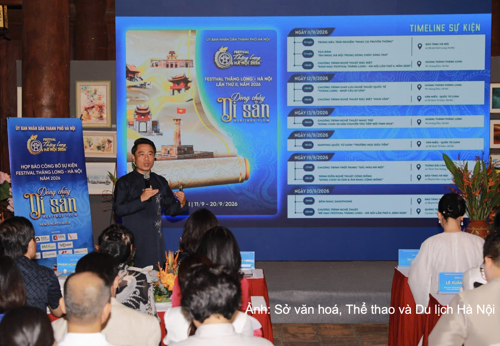 Festival Thăng Long - Hà Nội lần thứ II năm 2026 sẽ diễn ra từ ngày 11 - 20/9 tại nhiều không gian văn hóa, di sản tiêu biểu của Thủ đô.