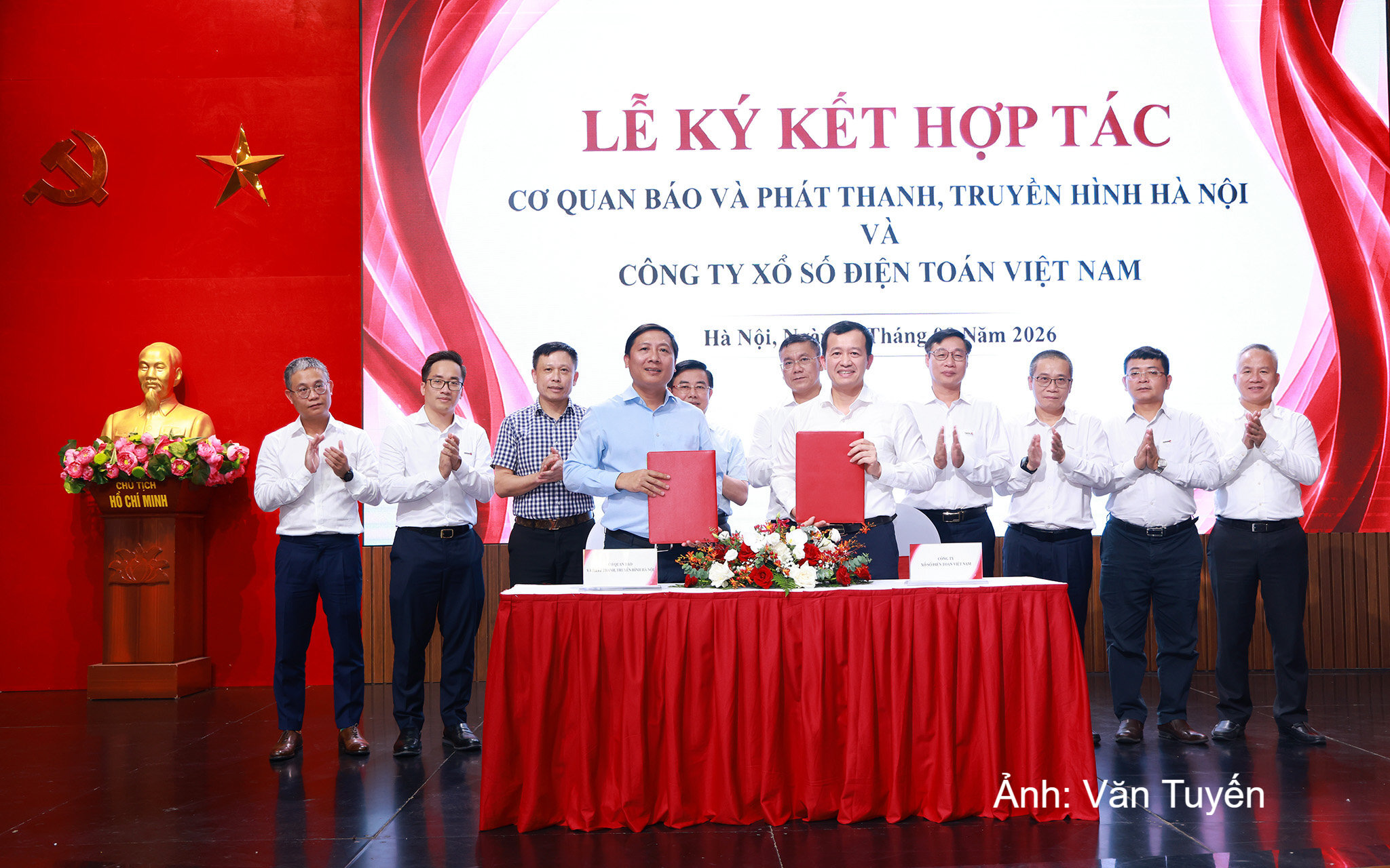 Báo và Phát thanh, Truyền hình Hà Nội cùng Vietlott hợp tác truyền thông