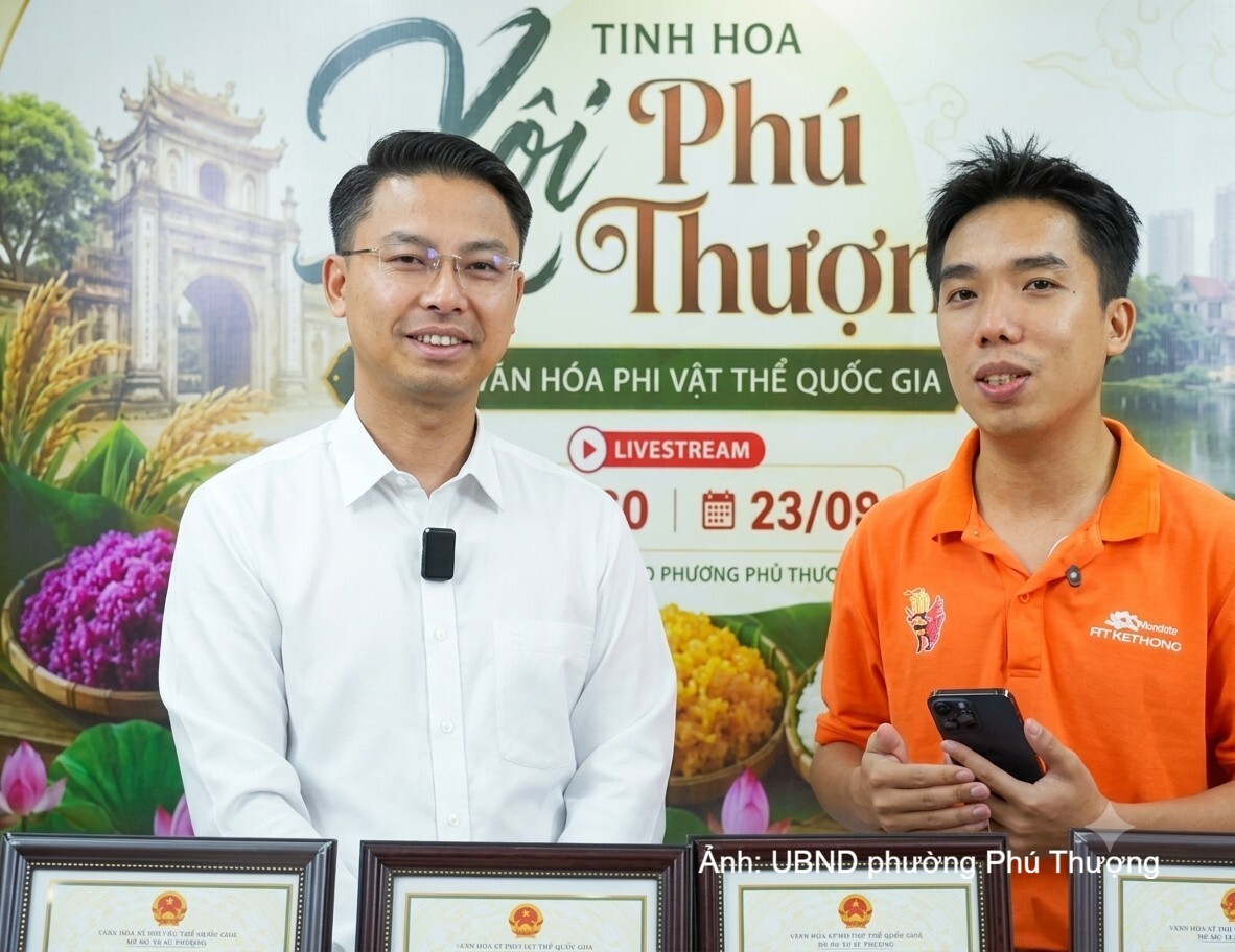 Sản phẩm OCOP Hà Nội tìm thị trường qua livestream
