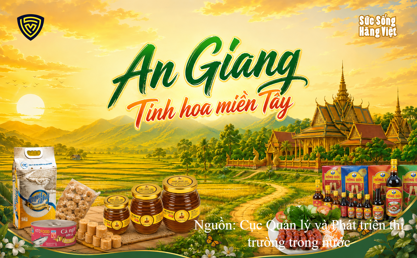 Sức sống hàng Việt đưa đặc sản An Giang đến Hà Nội