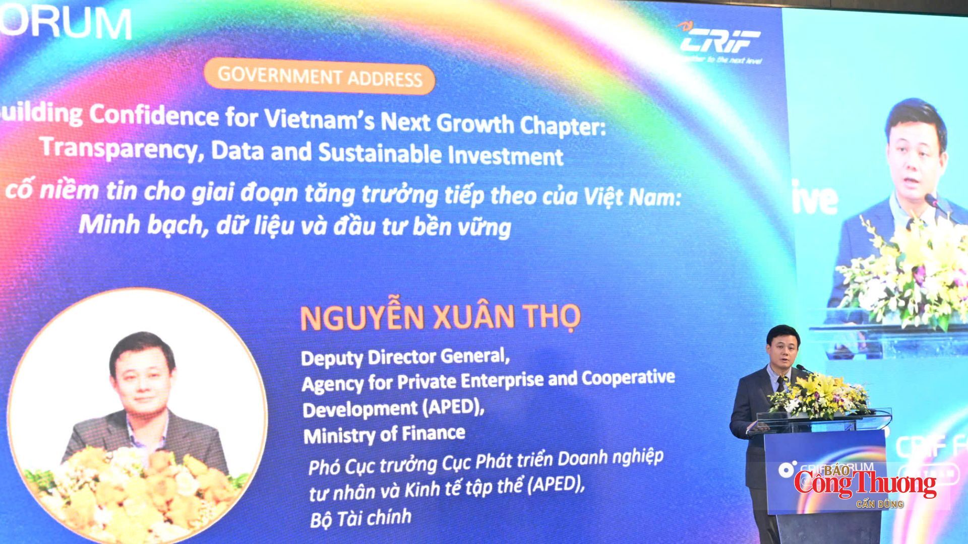 Ông Nguyễn Xuân Thọ, Phó Cục trưởng Cục Phát triển doanh nghiệp tư nhân và kinh tế tập thể, Bộ Tài chính