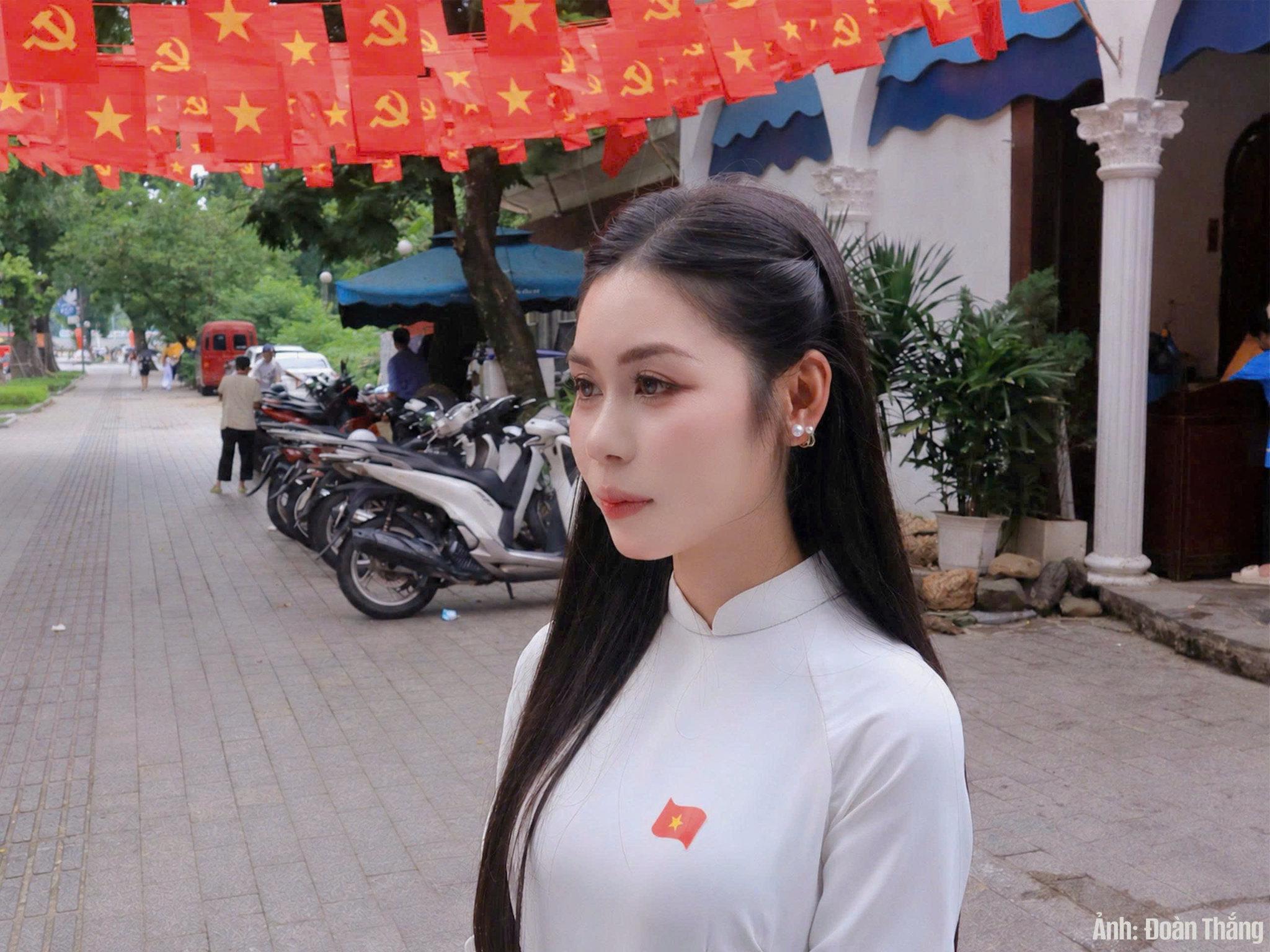 Chị Kiều Ngọc chia sẻ về cảm xúc ngày đại lễ.