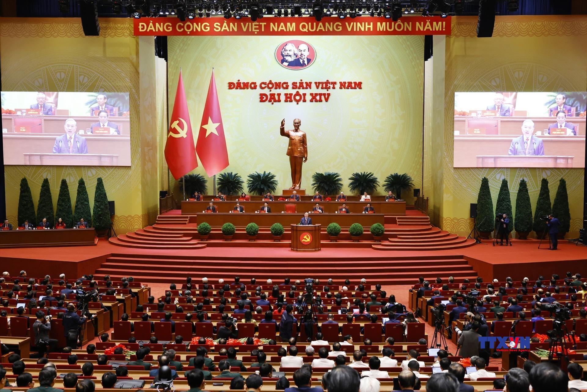 Phiên bế mạc Đại hội XIV của Đảng.