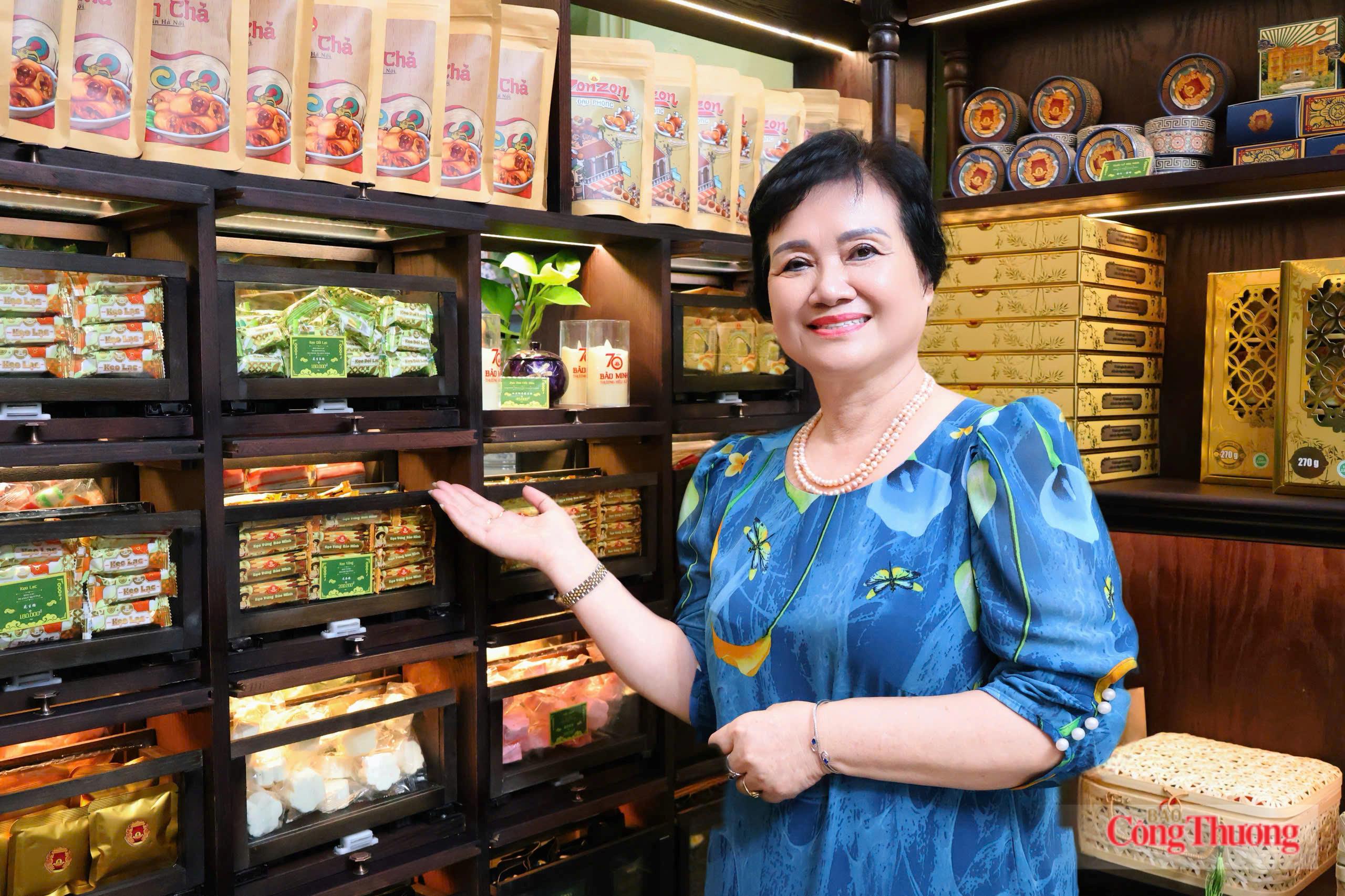 Tổng Giám đốc Công ty Cổ phần Bánh mứt kẹo Bảo Minh đã bỏ nhiều tâm huyết để giữ hương vị xưa bằng công nghệ mới.