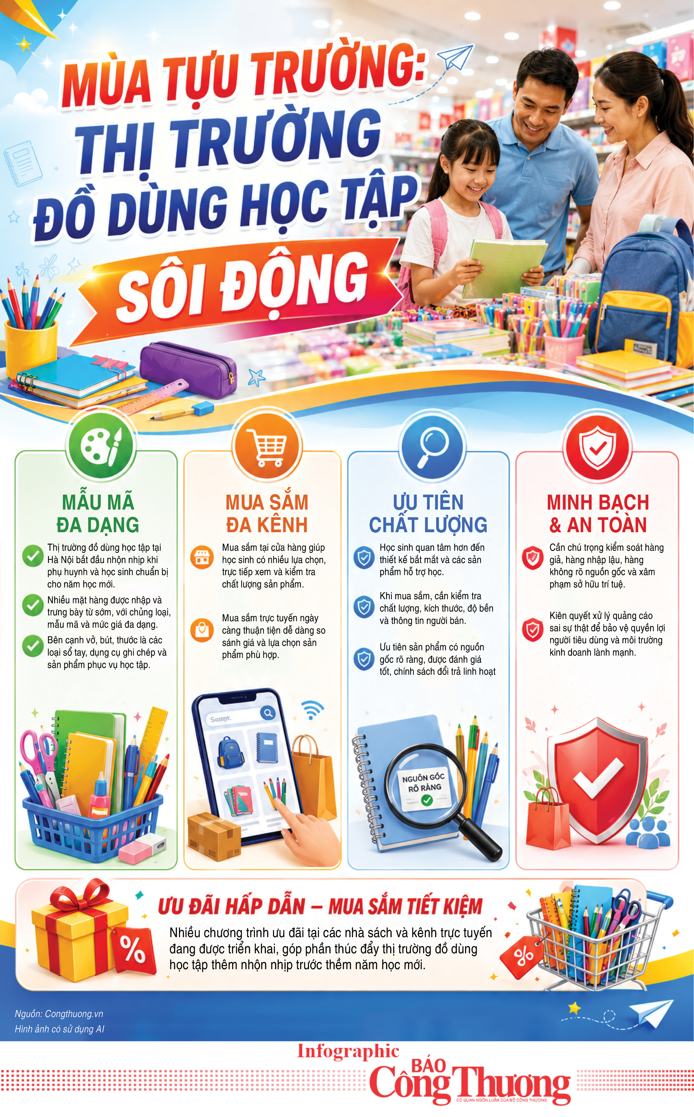Infographic | Mùa tựu trường: Thị trường đồ dùng học tập sôi động - 1