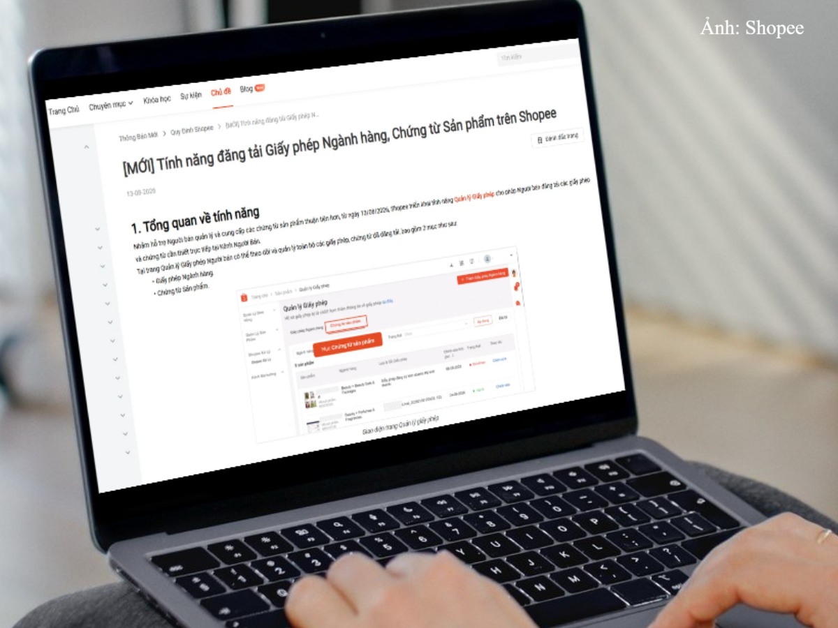 Nhà bán được hỗ trợ minh bạch hóa thông tin, nâng cao vận hành trên thương mại điện tử