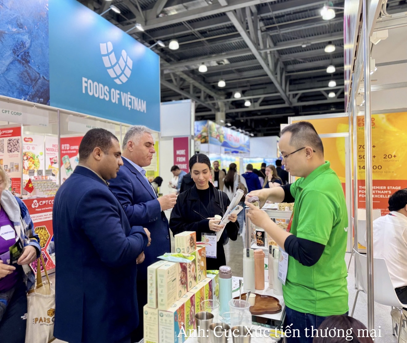 Khai mạc Hội chợ quốc tế về thực phẩm đồ uống Worldfood Moscow 2026