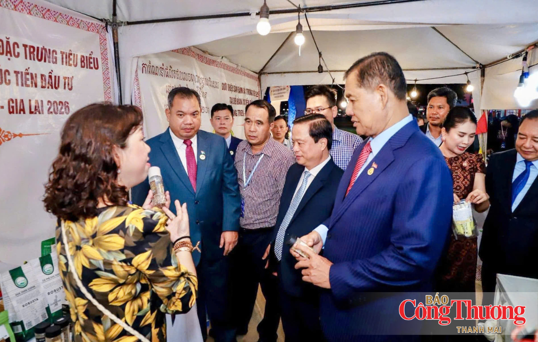 Gia Lai mở rộng không gian thương mại biên giới