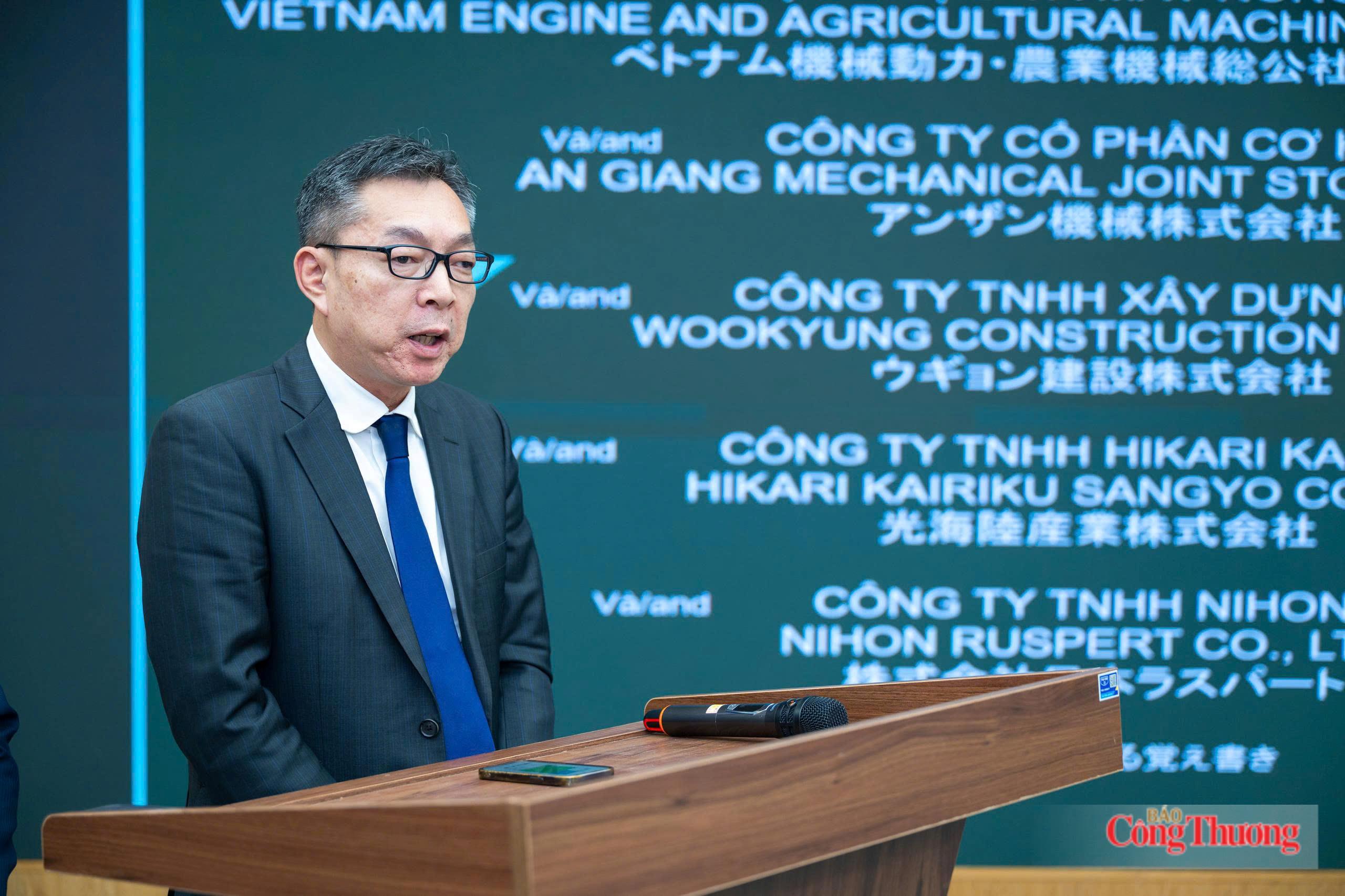 Ông Takagi Masato - Ủy viên Hội đồng quản trị kiêm Giám đốc điều hành khối kinh doanh đặc biệt Công ty Nihon Ruspert (Nhật Bản). Ảnh: Thái Mạnh