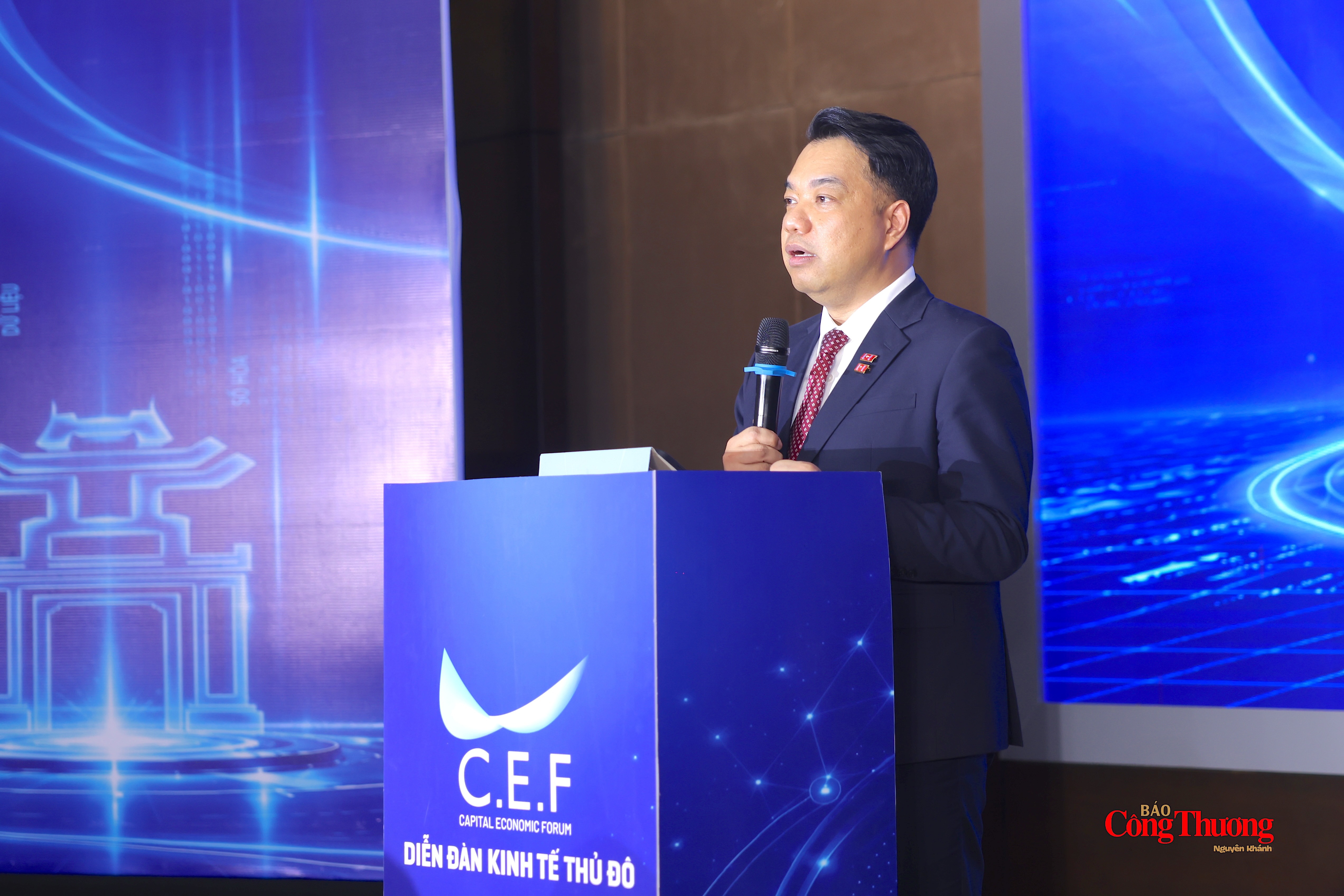 TS. Mạc Quốc Anh, Phó Chủ tịch kiêm Tổng Thư ký HANOISME, Trưởng ban Tổ chức CEF III.