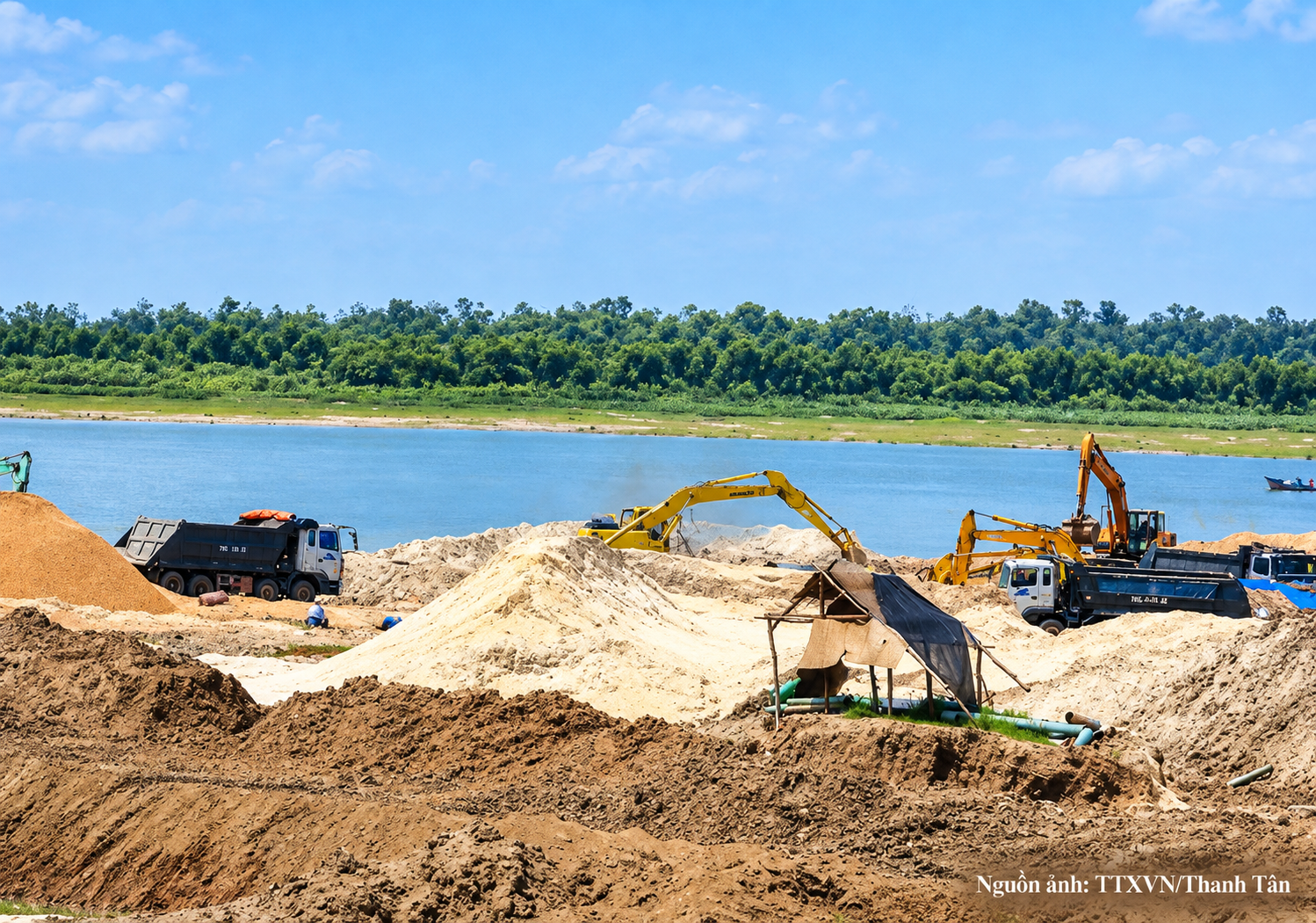 Tây Ninh chủ động nguồn vật liệu cho các công trình trọng điểm