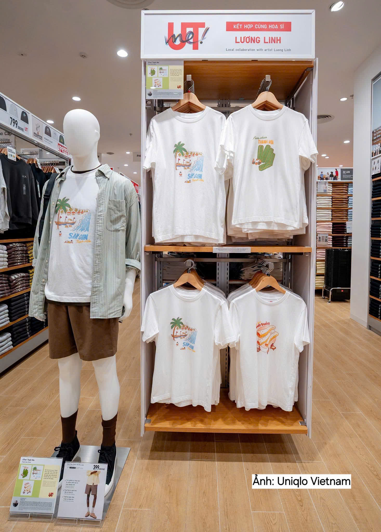 Theo đại diện thương hiệu UNIQLO, đơn vị sẽ trích doanh thu từ BST UTme! Để hỗ trợ trang thiết bị y tế cho Bệnh viện Nhi Thanh Hóa, đưa giá trị được tạo ra từ cộng đồng trở lại phục vụ cho chính cộng đồng.