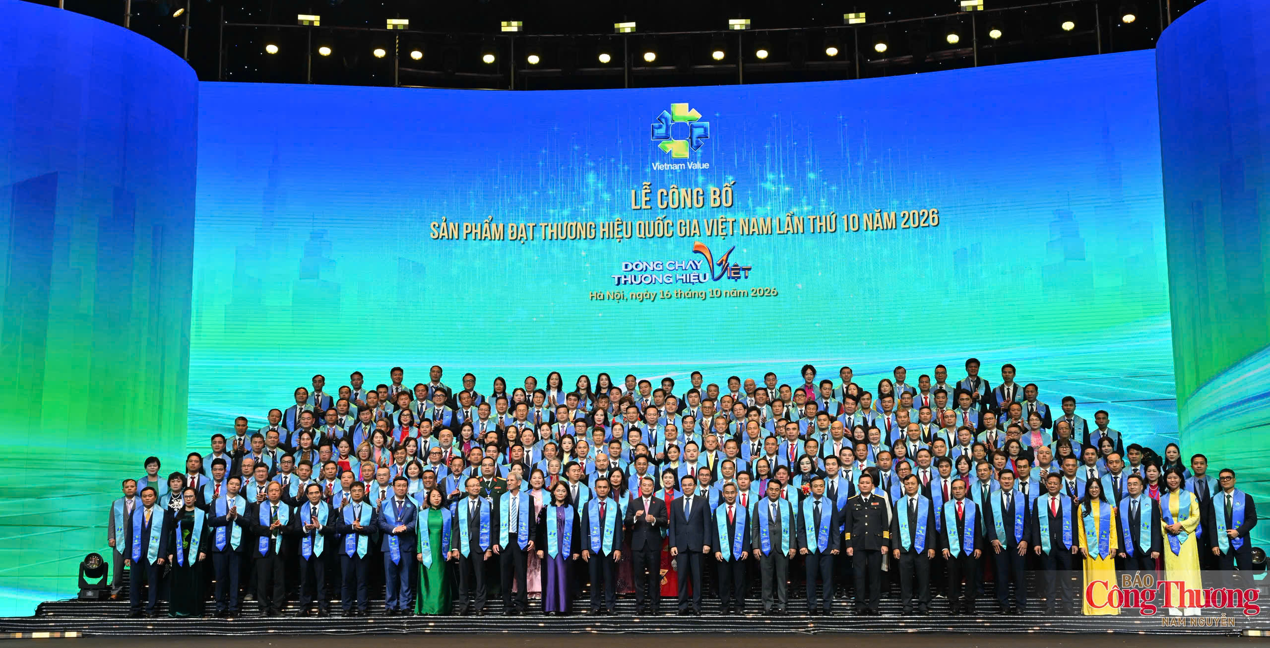 Các doanh nghiệp được vinh danh thương hiệu quốc gia 2026.