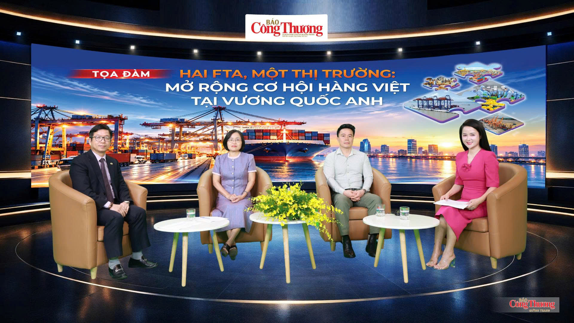 Tọa đàm “Hai FTA, một thị trường: Mở rộng cơ hội hàng Việt tại Vương quốc Anh”