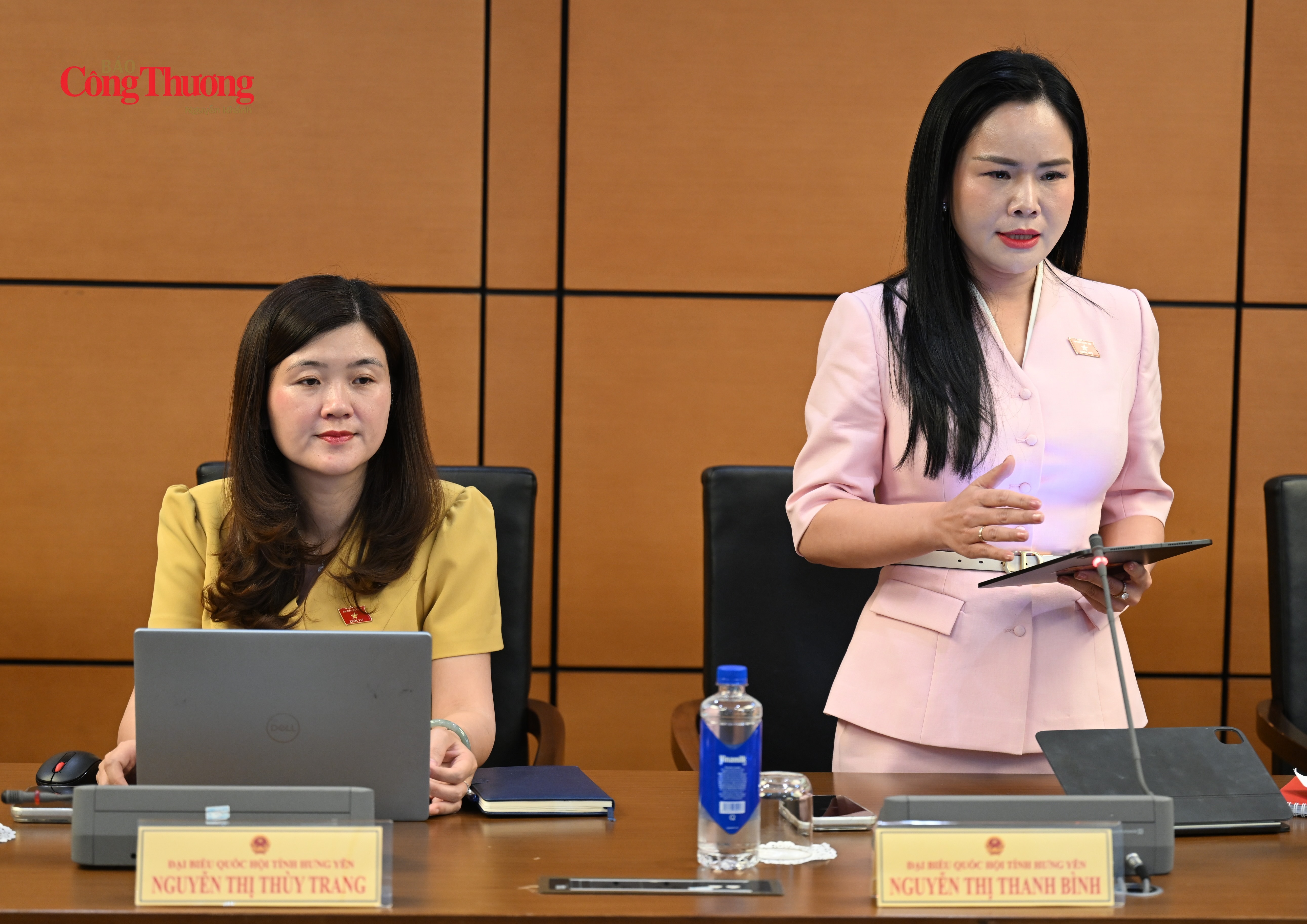 Đại biểu Nguyễn Thị Thanh Bình (Đoàn đại biểu Quốc hội tỉnh Hưng Yên).