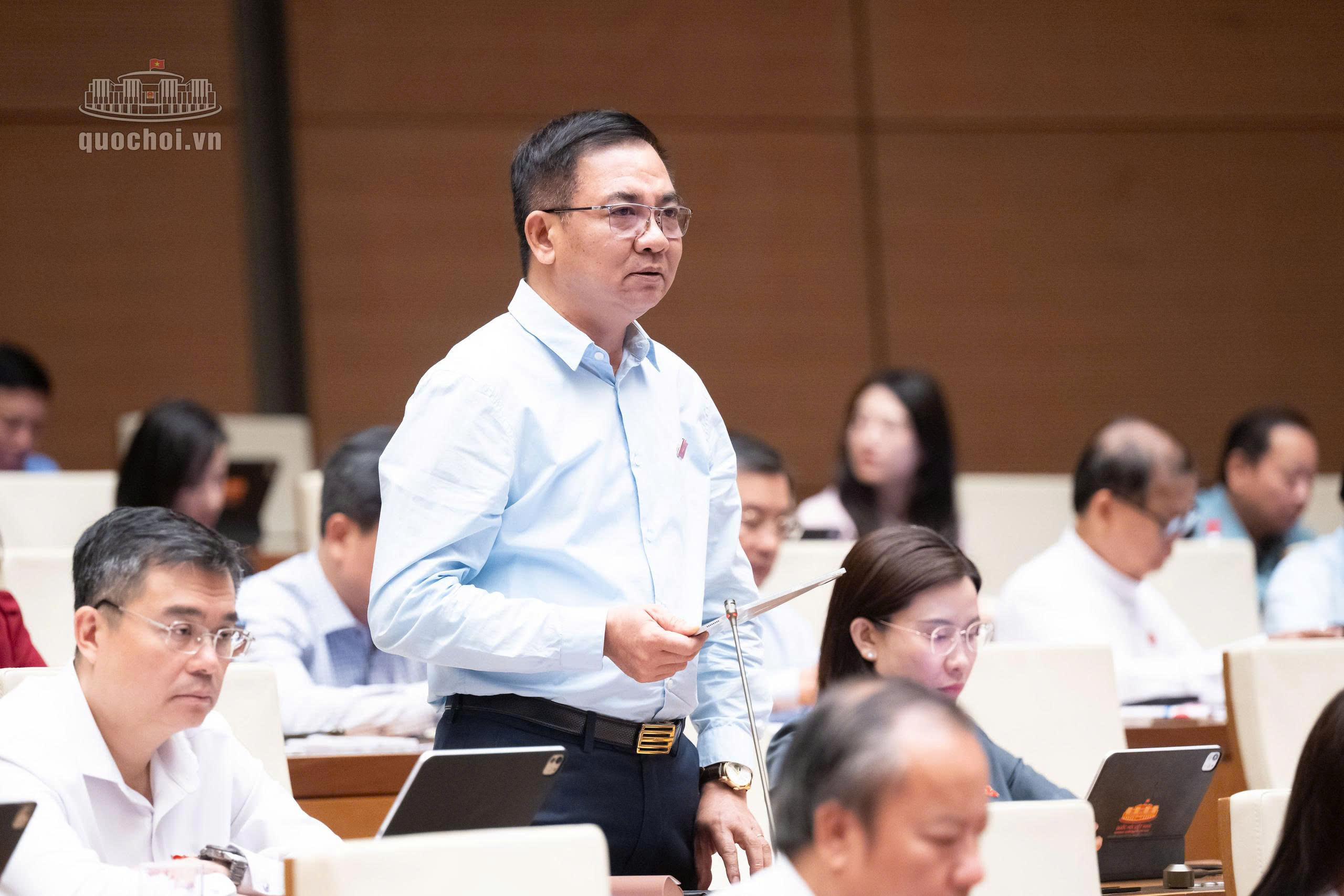 Đại biểu Nguyễn Minh Đức (Đoàn đại biểu Quốc hội TP. Hồ Chí Minh).