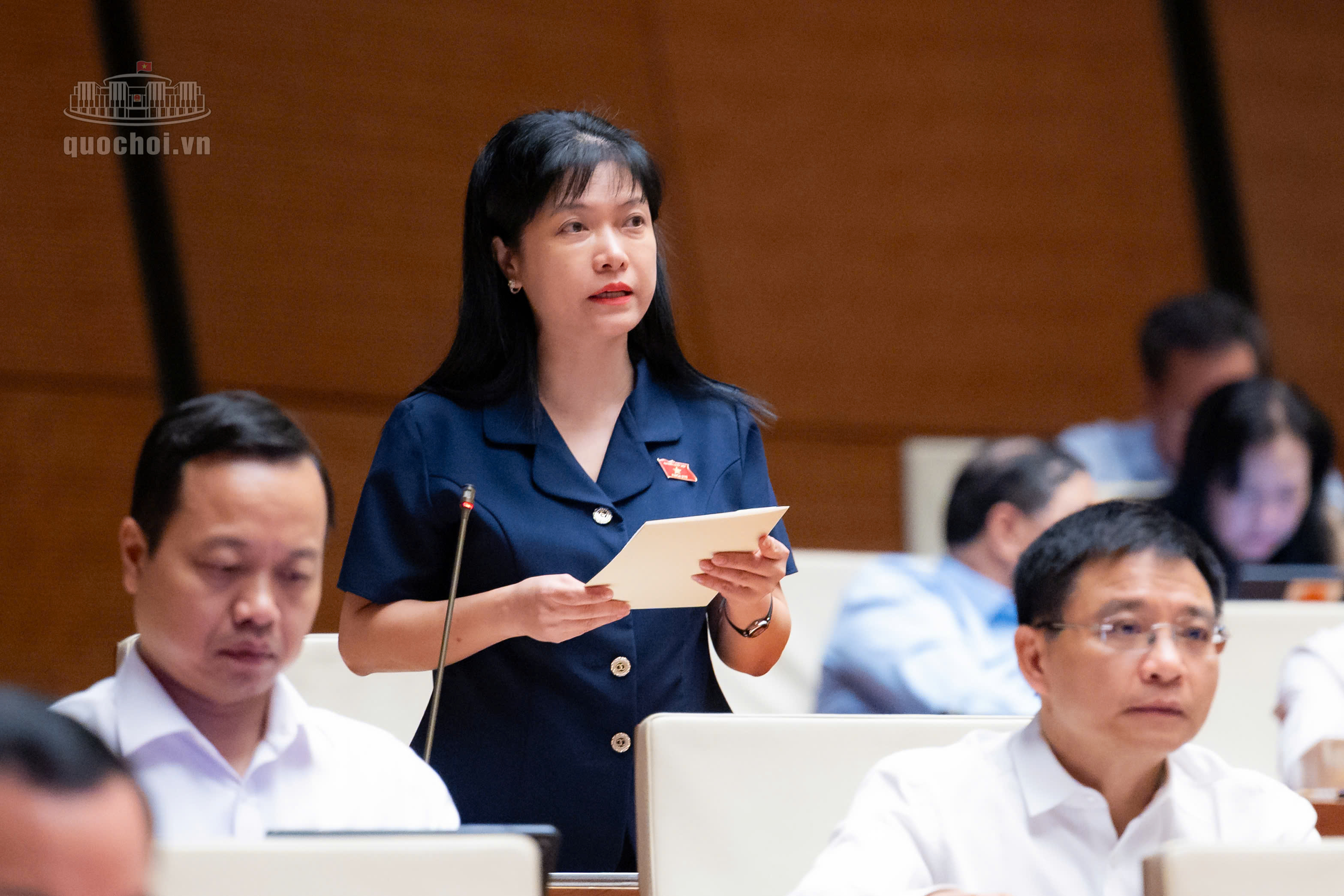 Đại biểu Tạ Thị Yên (Đoàn đại biểu Quốc hội tỉnh Điện Biên).