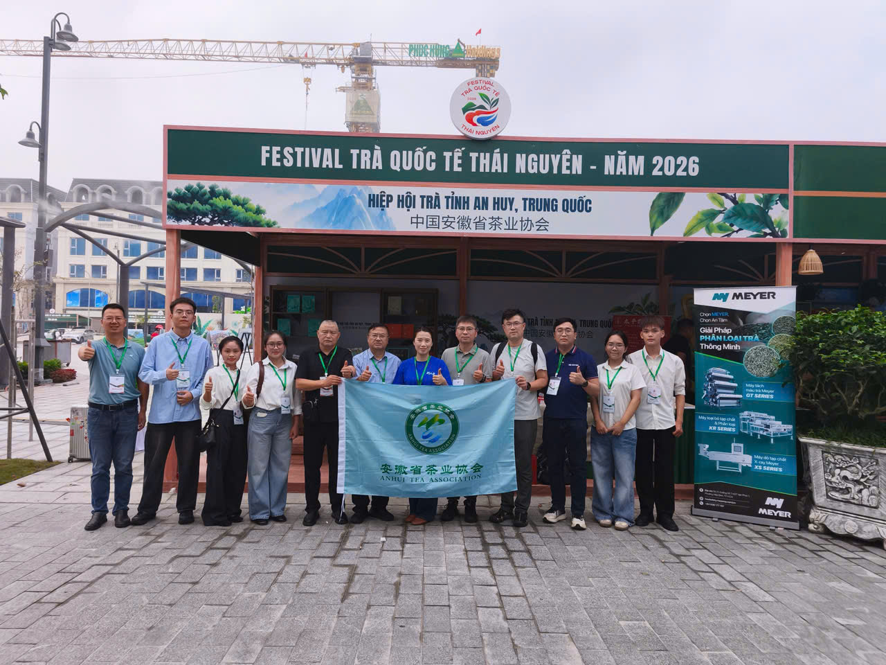 Hiệp hội trà tỉnh An Huy, Trung Quốc tham dự Festival Trà quốc tế - Thái Nguyên 2026.